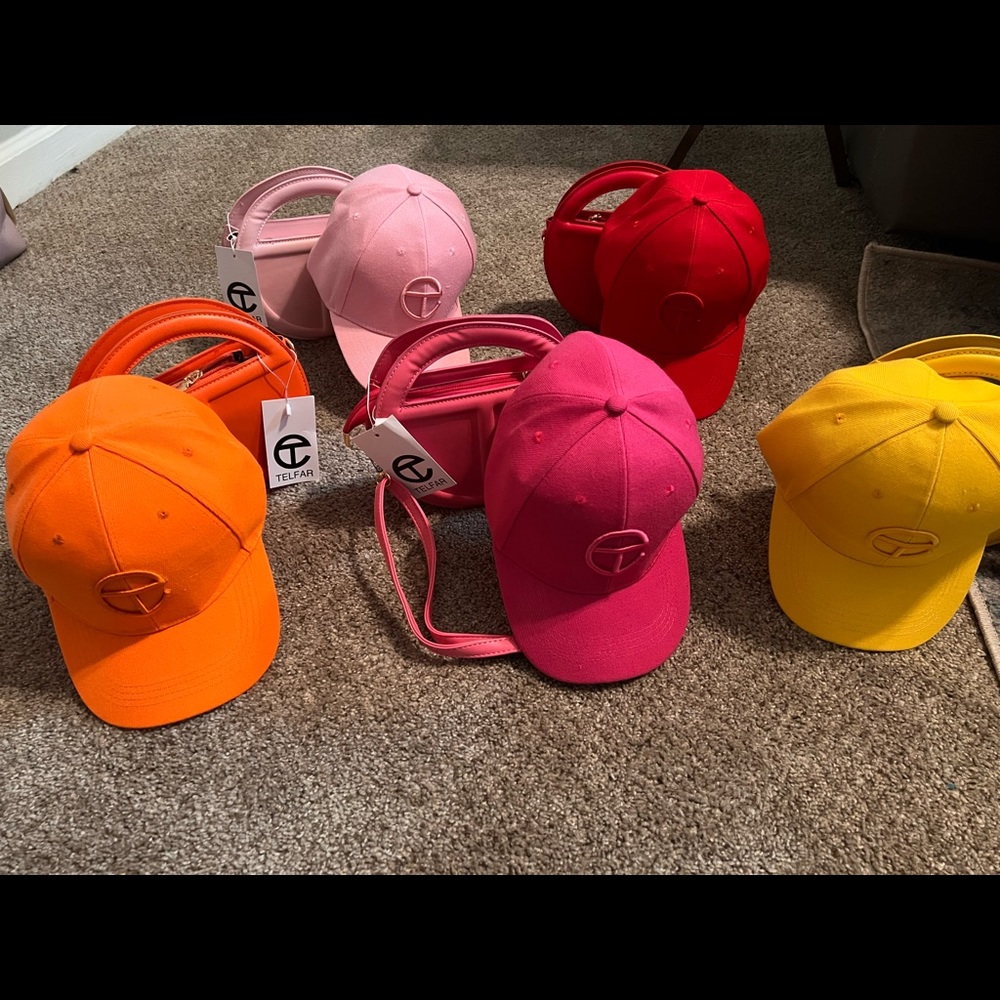 I have Telfar purse with matching hat for sell